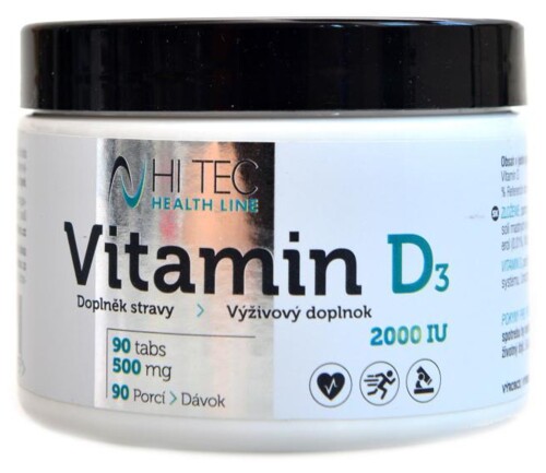 Health line Vitamin D3 2000 IU 90 tablet