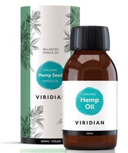 Hemp Seed Oil 200ml Organic