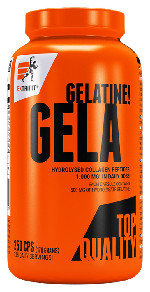 Gelatine Gela 250 kapslí