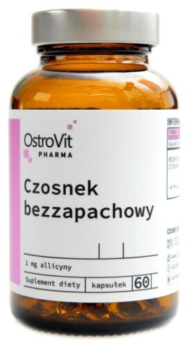Pharma garlic 60 softgels česnek bezzápachový