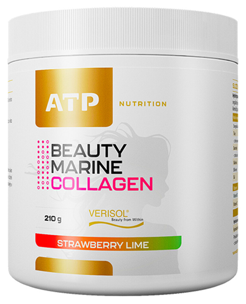 Nutrition Beauty Marine Collagen 210 g strawberry lime
