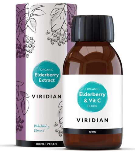 Elderberry Extract + Vitamin C 100ml Organic