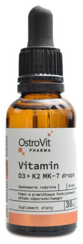Pharma Vitamin D3 + K2 MK-7 drops 30 ml