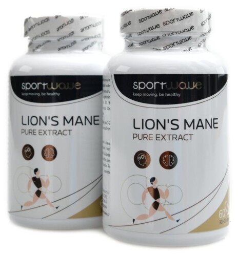 Lions mane pure extract 2 x 60 kapslí