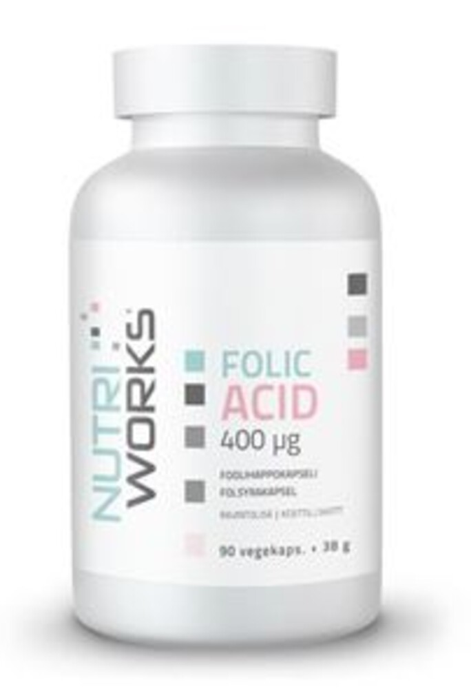 Folic Acid 400 µg 90 kapslí