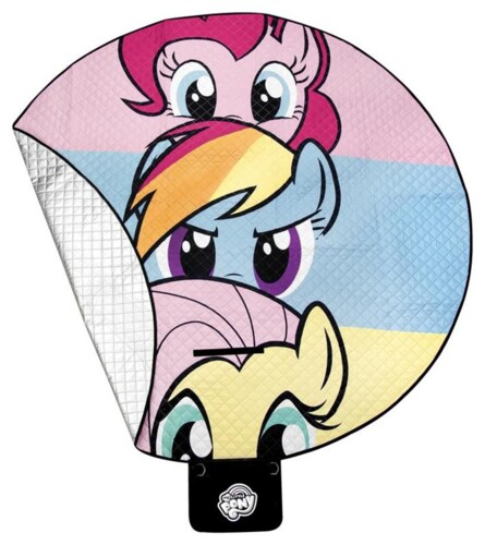 HASBRO PICNIC PIUMA Pikniková deka kulatá, barevná, průměr 150 cm, zn. MY LITTLE PONY
