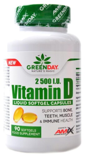 Vitamin D 2500 IU 90 softgel