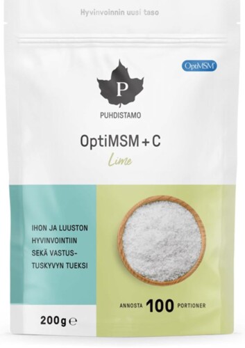 OptiMSM + C 200 g lime