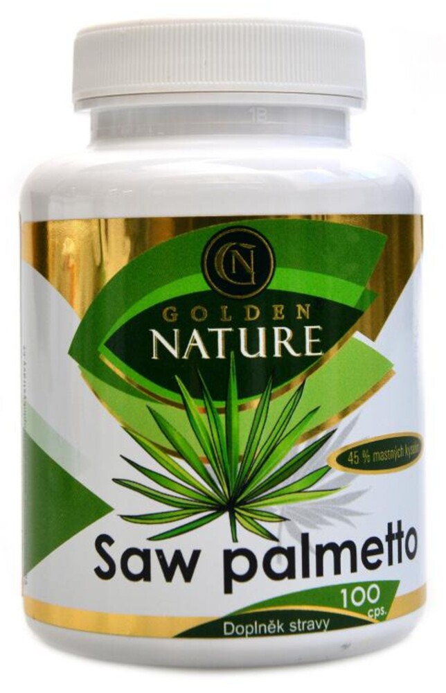 Saw Palmetto 45% mastných kyselin 100 kapslí