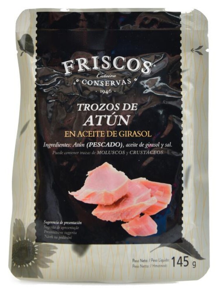 Tuňák ve slunečnicovém oleji 145 g