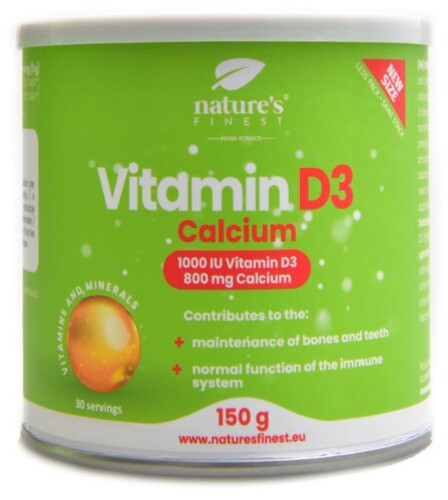 Vitamin D3 + calcium 150 g