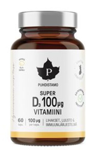 Super Vitamin D 4000IU 60 kapslí SK