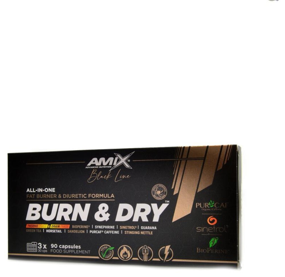 Black line Burn and dry 90 kapslí