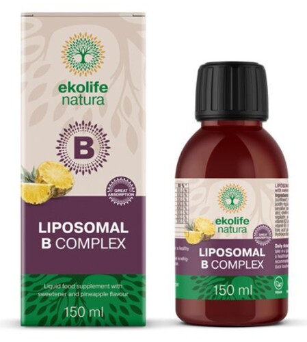 Liposomal B Complex 150 ml (Lipozomální B-complex)