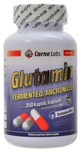L-Glutamin 350 kapslí 500 mg