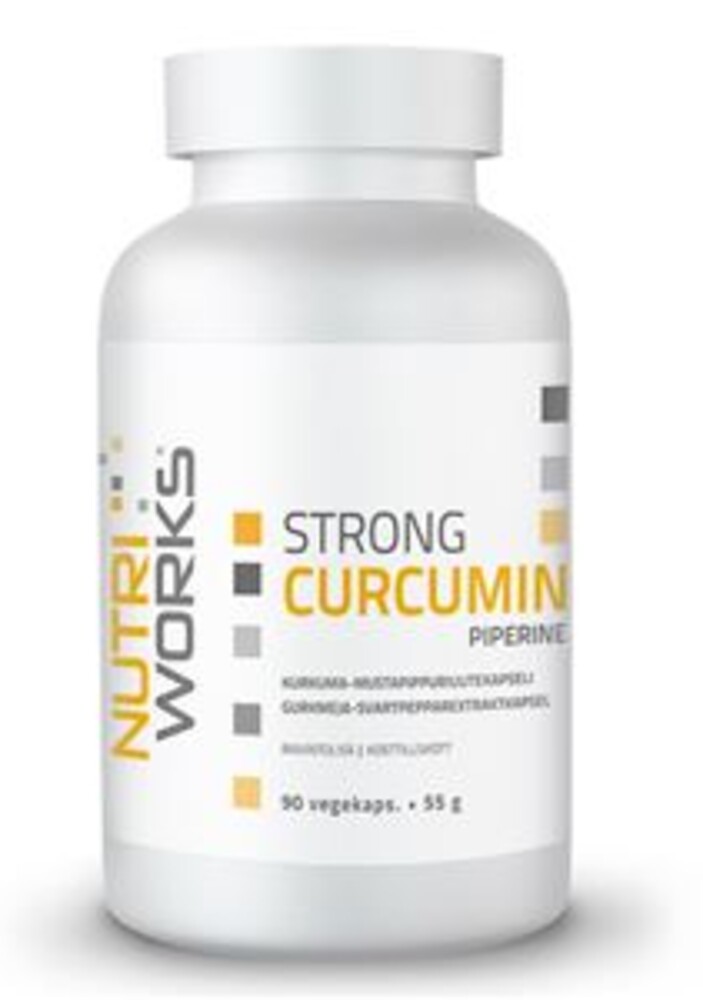 Strong Curcumin Piperine 90 kapslí