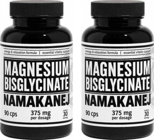 Magnesium Bisglycinate 90 kapslí 1+1