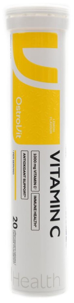 Vitamin C 1000 mg 20 effervescent tablet šumivé tablety