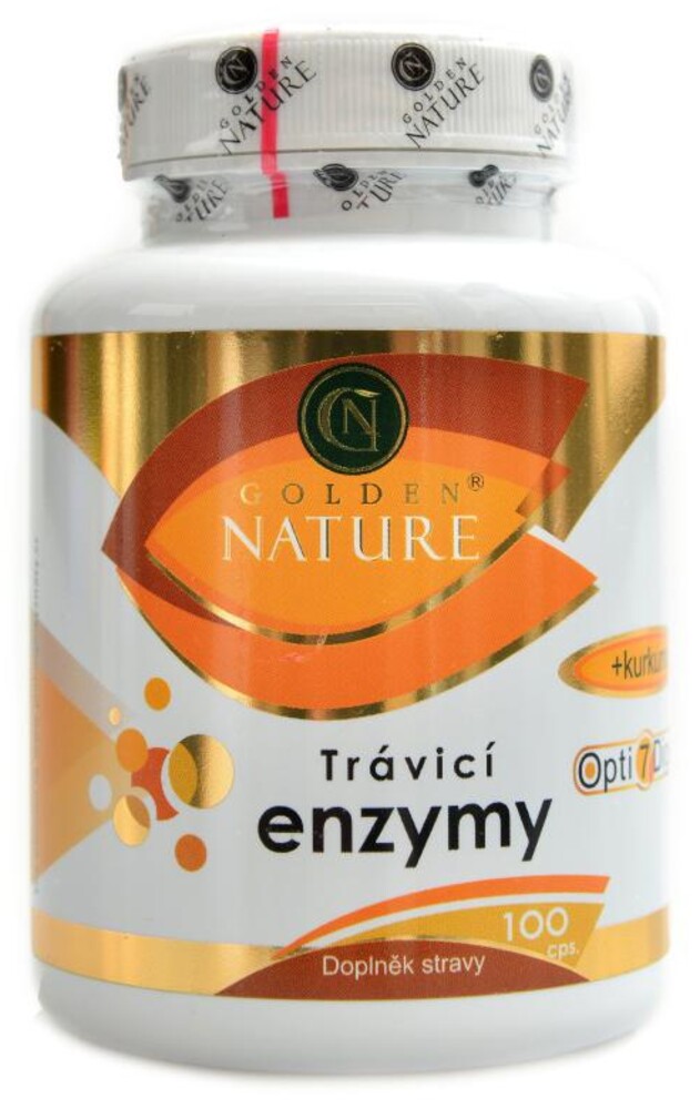 Trávící enzymy opti7 digest + kurkuma 100 kapslí