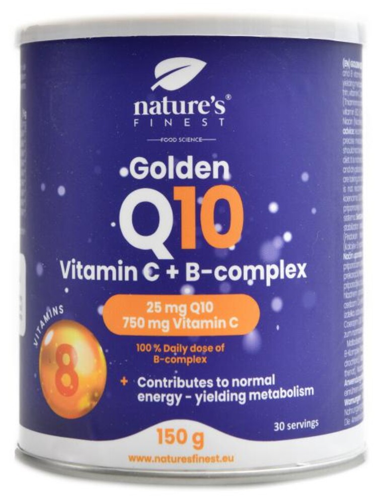 Golden Q10 + Vitamin C + B-Complex 150g