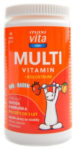 MaxiVita kids multivitamin + kolostrum 45 tablet