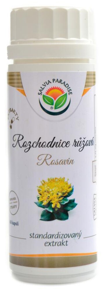 Rozchodnice růžová rhodiola rosea standardizovaný extrakt 60 kapslí