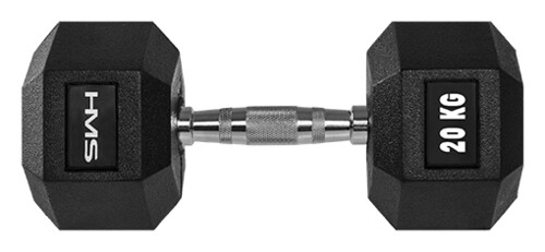 Hexagonální jednoručka HMS 20 kg