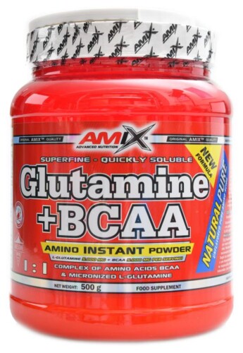 L-Glutamine + BCAA powder 500 g natural
