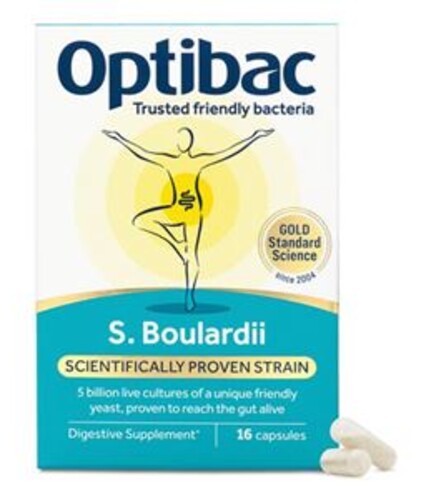 Saccharomyces Boulardii (Probiotika při nadměrném vyprazdňování) 16 kapslí