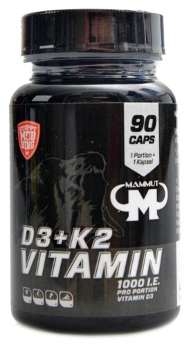 Vitamin D3 + K2 90 Vege kapslí