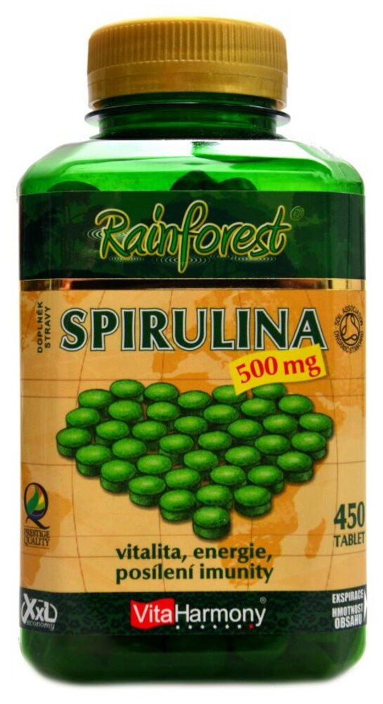 XXL Spirulina 500 mg 450 tablet
