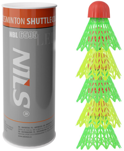 Crossmintonové míčky s LED NBL6595 5 ks