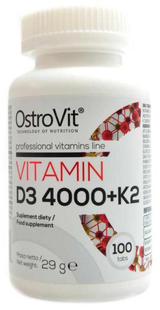 Vitamin D3 4000 IU + K2 100 tablet