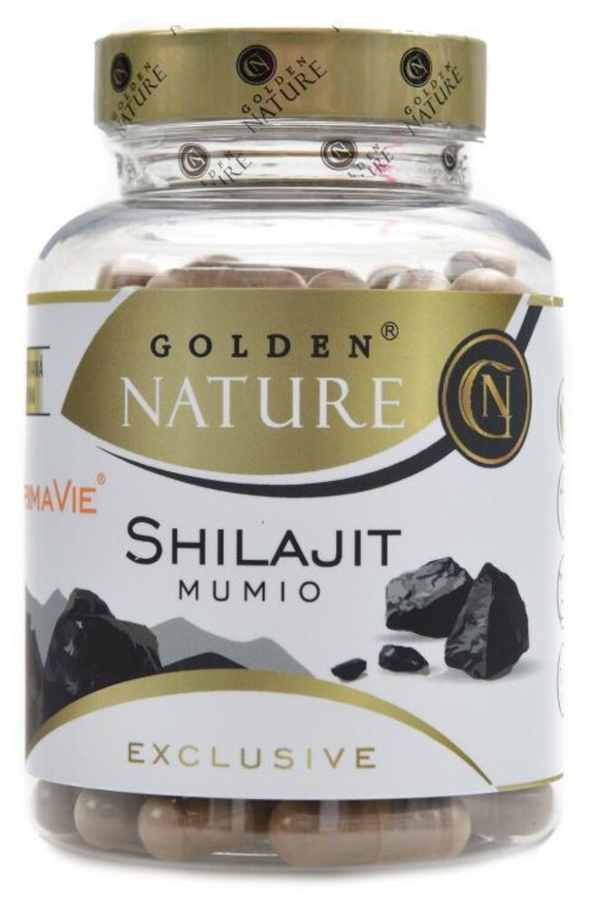 Shilajit PrimaVie 50% kyseliny fulvové 100 kapslí