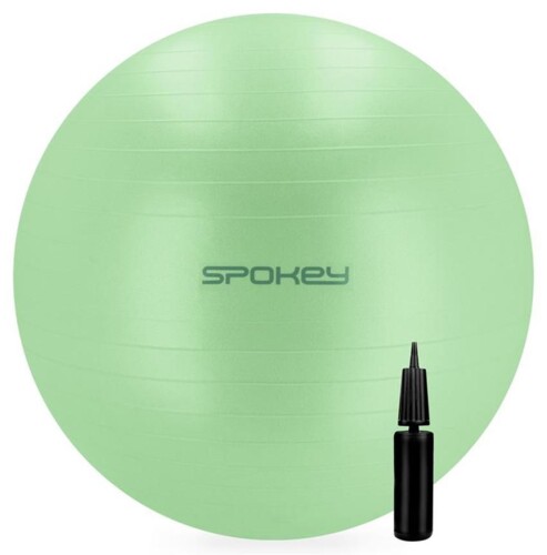 FITBALL Gymnastický míč 65 cm včetně pumpičky, zelený