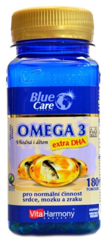 Omega 3 Extra DHA vhodná i pro děti 180 tbl