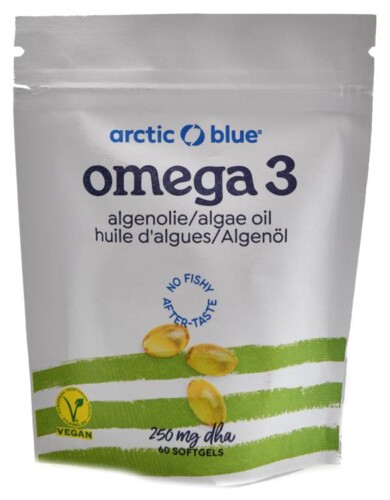 Vegan Omega 3 Algae 60 kapslí (250mg DHA)