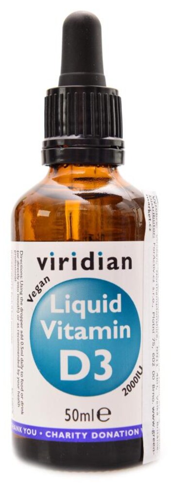 Liquid Vitamin D3 2000IU 50ml