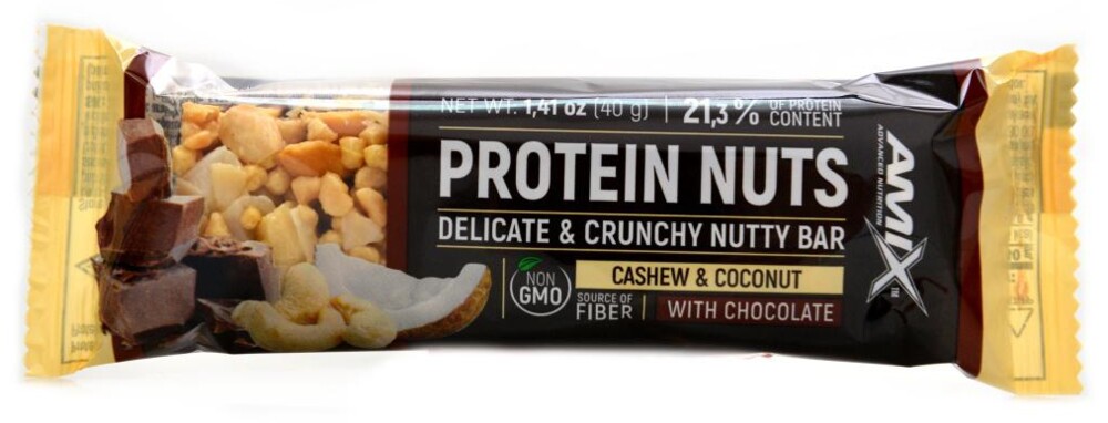 Protein nuts 40g delicate crunchy nutty bar