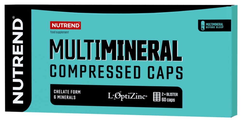 Multimineral Compressed Caps   60 kapslí