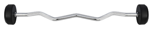 Lomená obouruční činka HMS Premium GSL-25, 25 kg