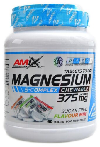 Magnesium 5-Complex Chewable Tabs 60 tablet Multi flavour