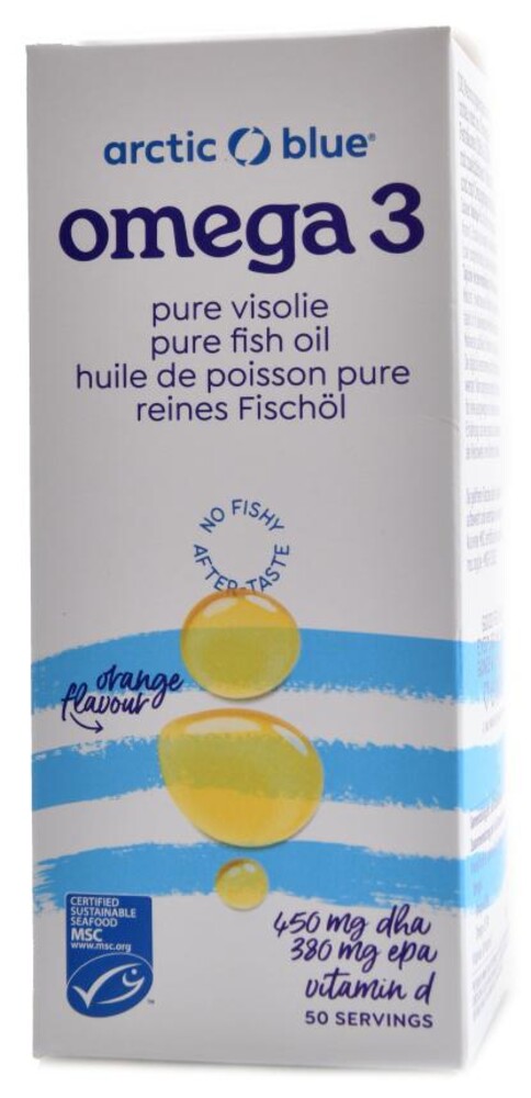 Omega 3 250ml (450mg DHA, 380mg EPA & Vitamin D 400IU)