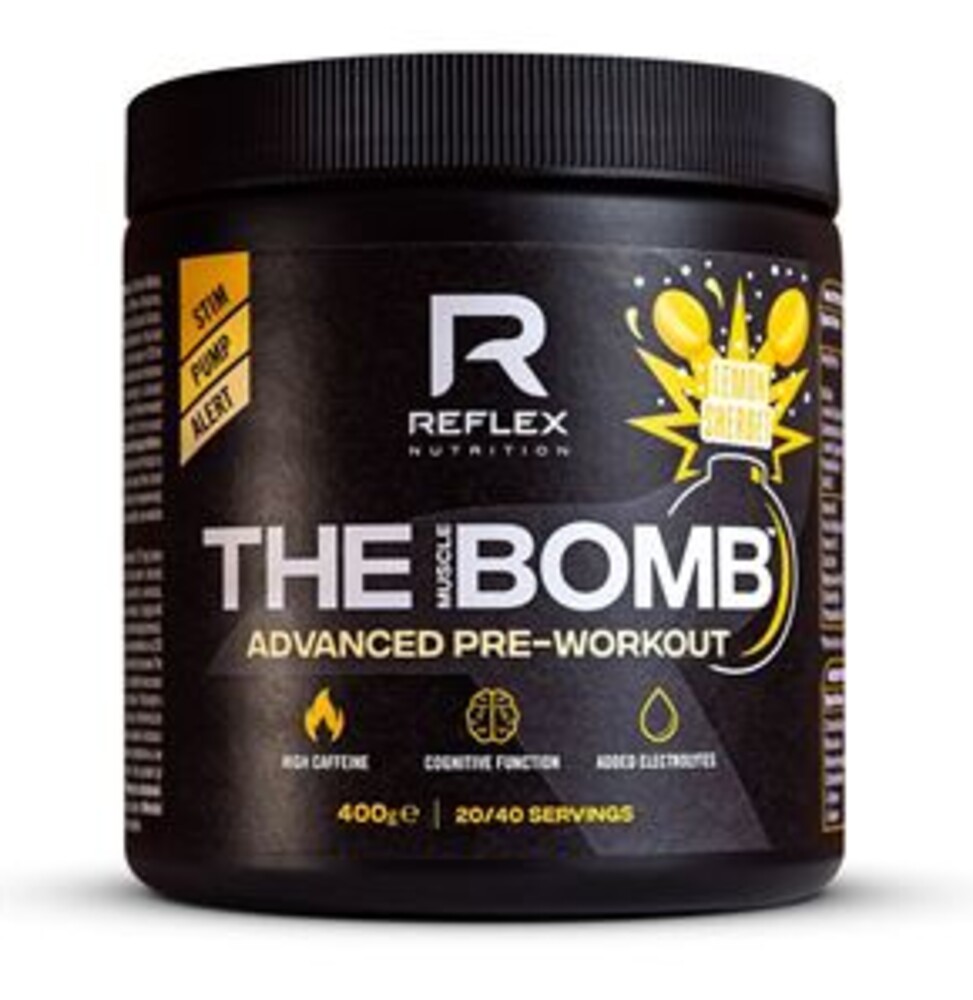The Muscle BOMB 400g lemon sherbet