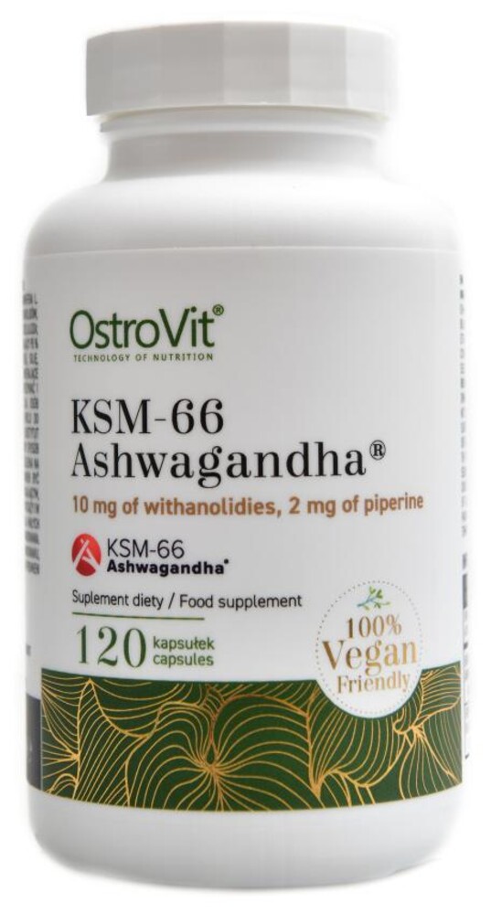KSM -66 Ashwagandha 120 kapslí