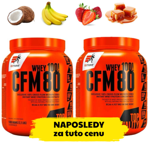 AKCE 1+1 CFM Instant Whey 80 1000 g