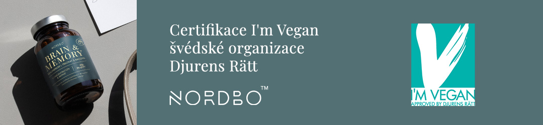 Certifikát I´m Vegan garantuje, že produkt je 100% rostlinného původu.