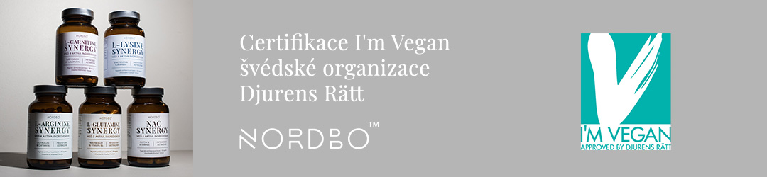 Certifikát I´m Vegan garantuje, že produkt je 100% rostlinného původu.