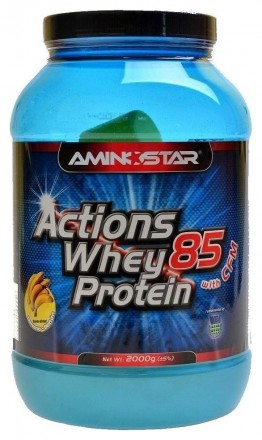 Aminostar Whey protein Actions 85% 2000 g