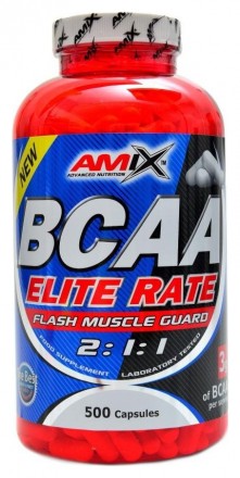 Amix BCAA Elite rate 500 kapslí